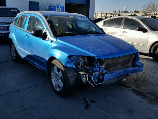 1B3HB48A89D142119 - 2009 DODGE CALIBER SX BLUE photo 1