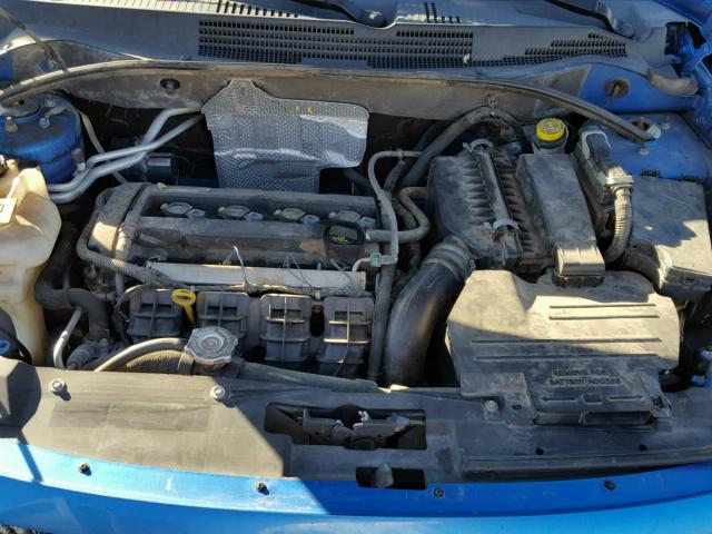 1B3HB48A89D142119 - 2009 DODGE CALIBER SX BLUE photo 7