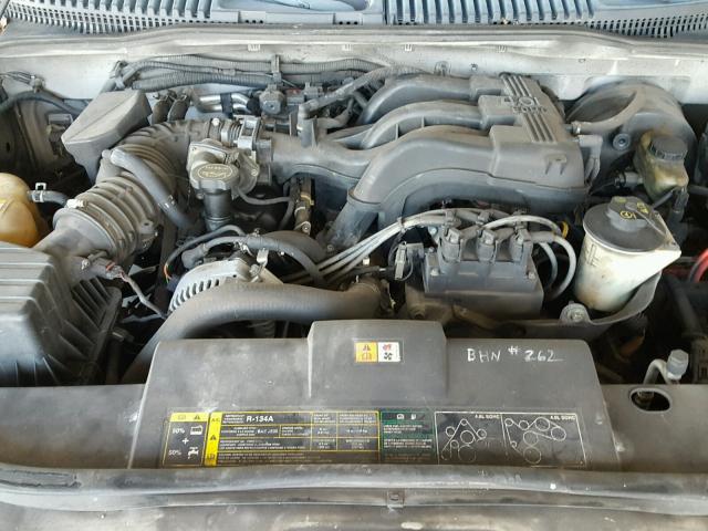 1FMZU63K84UA12077 - 2004 FORD EXPLORER X GRAY photo 7