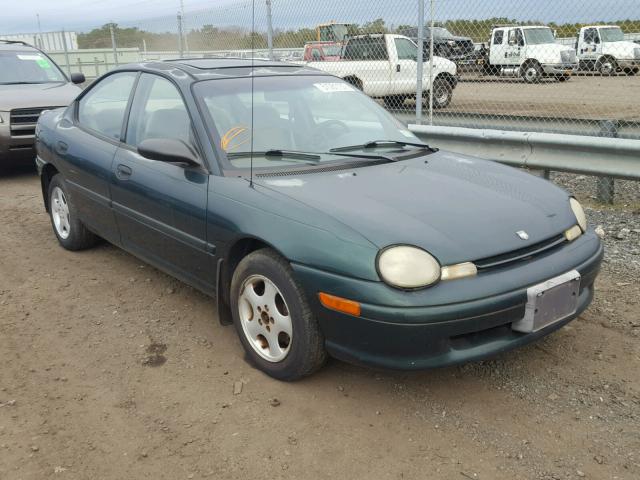 1B3ES47C4WD680303 - 1998 DODGE NEON HIGHL GREEN photo 1