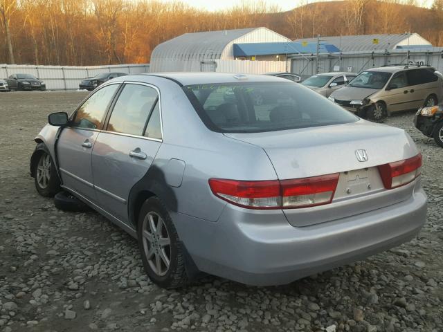 1HGCM66564A026319 - 2004 HONDA ACCORD EX SILVER photo 3