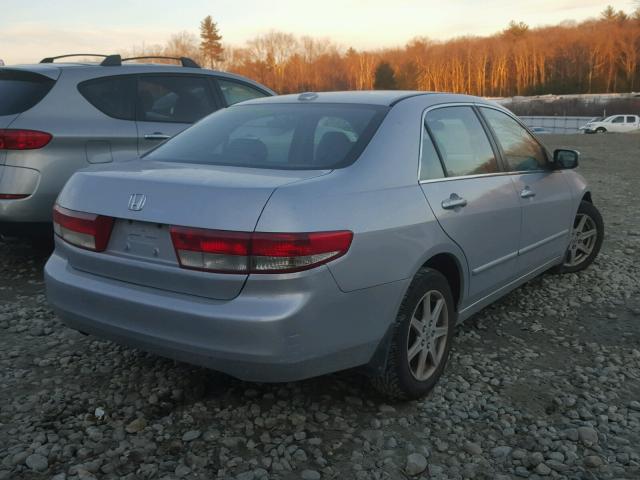 1HGCM66564A026319 - 2004 HONDA ACCORD EX SILVER photo 4