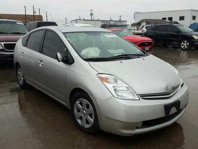 JTDKB20U357036507 - 2005 TOYOTA PRIUS SILVER photo 1