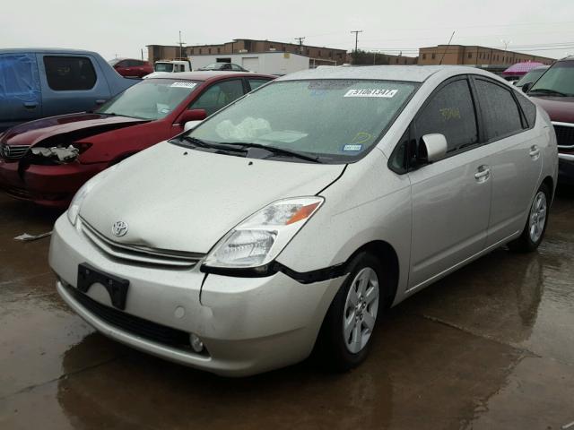 JTDKB20U357036507 - 2005 TOYOTA PRIUS SILVER photo 2