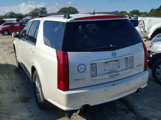 1GYEE637860194749 - 2006 CADILLAC SRX WHITE photo 3