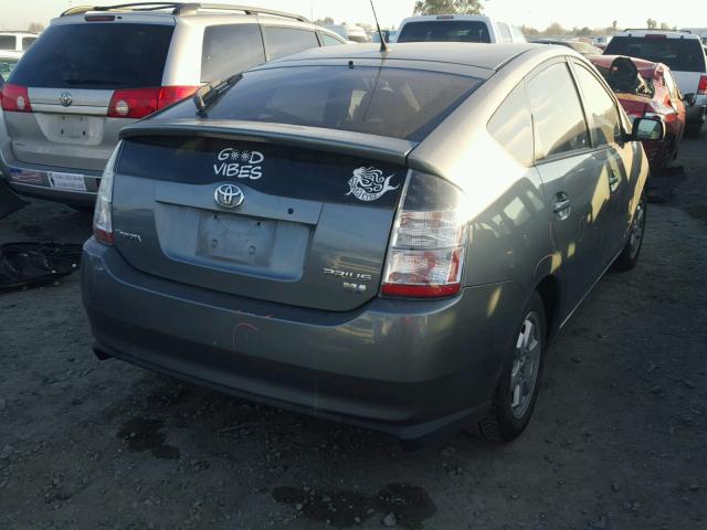 JTDKB20U453027306 - 2005 TOYOTA PRIUS GREEN photo 4