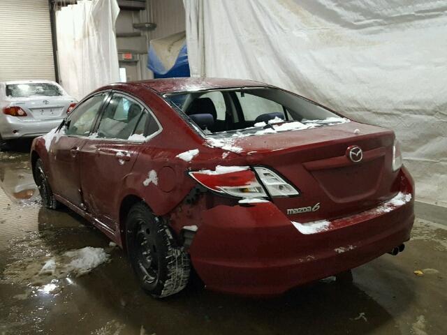 1YVHZ8BH3B5M01553 - 2011 MAZDA 6 I RED photo 3