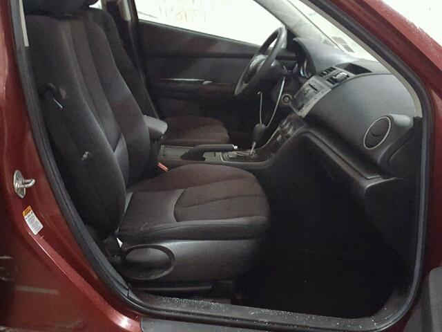 1YVHZ8BH3B5M01553 - 2011 MAZDA 6 I RED photo 5