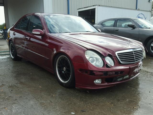 WDBUF70J23A110479 - 2003 MERCEDES-BENZ E 500 RED photo 1