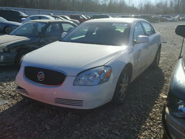 1G4HD57287U102866 - 2007 BUICK LUCERNE CX WHITE photo 2