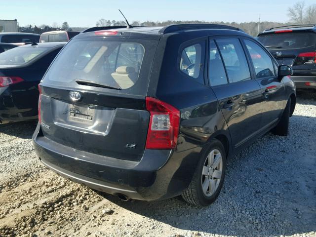 KNAFG525977078786 - 2007 KIA RONDO BASE BLACK photo 4