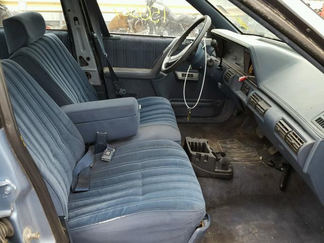 1G3AL54N8N6318466 - 1992 OLDSMOBILE CUTLASS CI BLUE photo 5