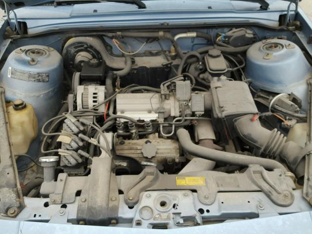 1G3AL54N8N6318466 - 1992 OLDSMOBILE CUTLASS CI BLUE photo 7