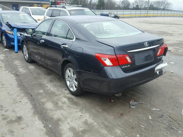 JTHBJ46G772037125 - 2007 LEXUS ES 350 GRAY photo 3