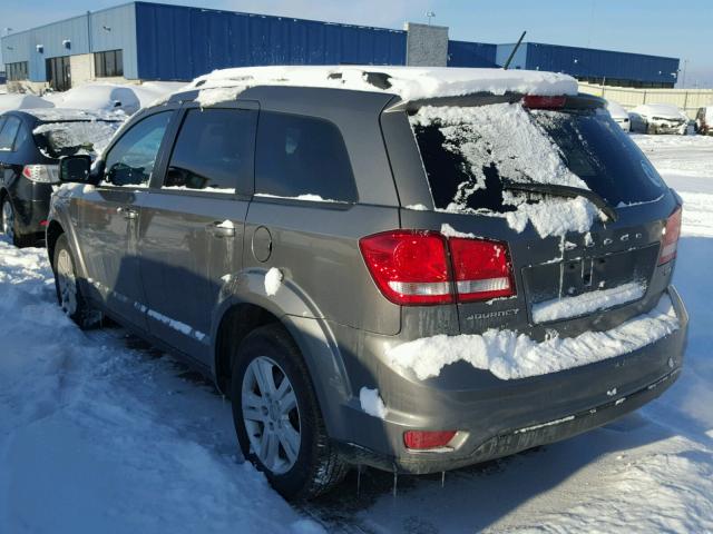 3C4PDCBB8CT323271 - 2012 DODGE JOURNEY SX GRAY photo 3