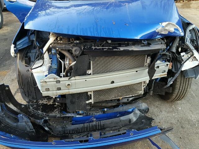 3N1CN7AP0GL805550 - 2016 NISSAN VERSA S BLUE photo 9