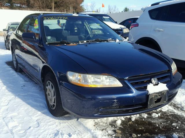 1HGCF86672A038071 - 2002 HONDA ACCORD VAL BLUE photo 1