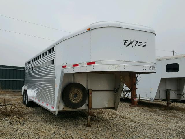 4LAAS242075039945 - 2007 EXIS TRAILER SILVER photo 1