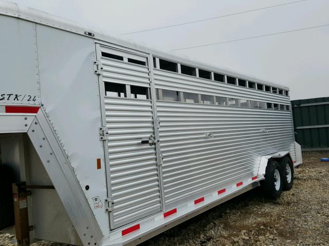 4LAAS242075039945 - 2007 EXIS TRAILER SILVER photo 9