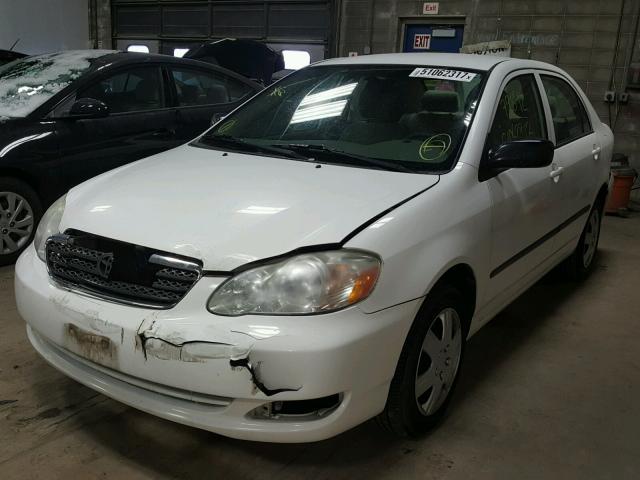 2T1BR32E48C914262 - 2008 TOYOTA COROLLA CE WHITE photo 2