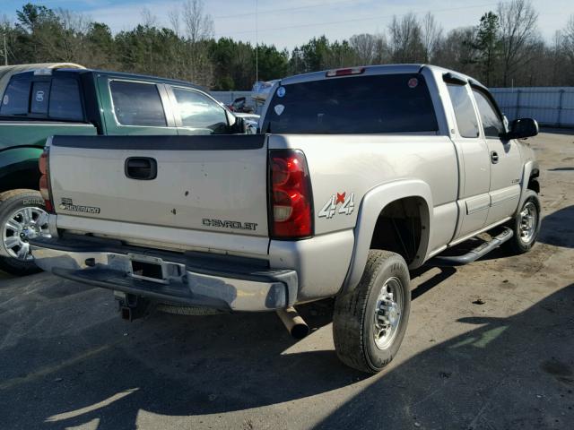 1GCHK29U64E297184 - 2004 CHEVROLET SILVERADO GRAY photo 4