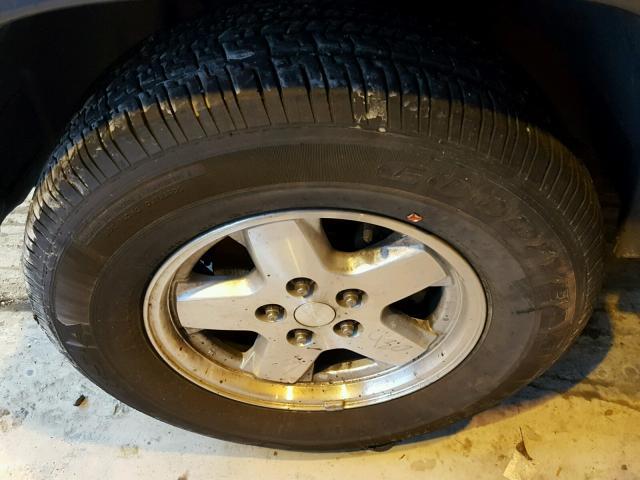 1J8GL58KX2W300419 - 2002 JEEP LIBERTY LI GRAY photo 9