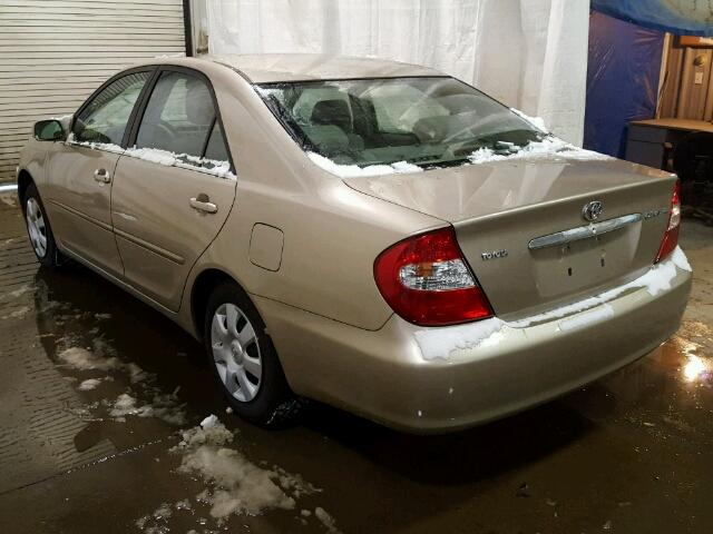 JTDBE32K030138247 - 2003 TOYOTA CAMRY LE TAN photo 3