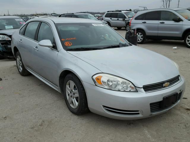 2G1WA5EK2A1156795 - 2010 CHEVROLET IMPALA LS SILVER photo 1