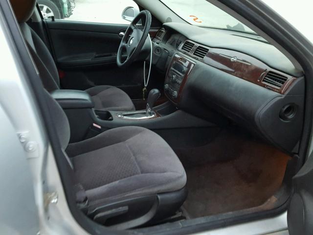 2G1WA5EK2A1156795 - 2010 CHEVROLET IMPALA LS SILVER photo 5