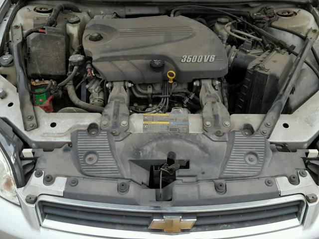 2G1WA5EK2A1156795 - 2010 CHEVROLET IMPALA LS SILVER photo 7