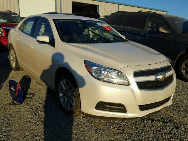 1G11D5RR7DF111146 - 2013 CHEVROLET MALIBU 1LT WHITE photo 1