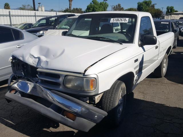 4F4CR12AXVTM09537 - 1997 MAZDA B2300 WHITE photo 2