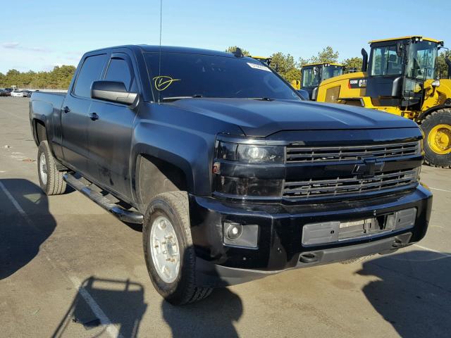 1GC1KWEG7GF177563 - 2016 CHEVROLET SILVERADO BLACK photo 1