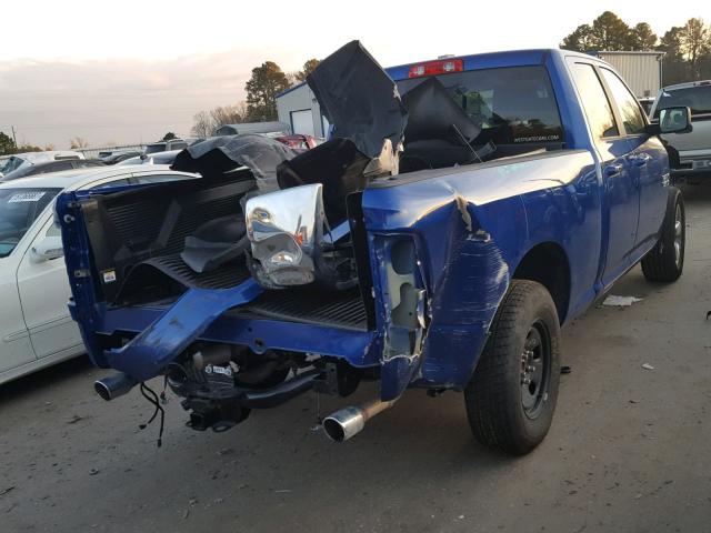 1C6RR6GT7GS147339 - 2016 RAM 1500 SLT ლურჯი ფოტო 4