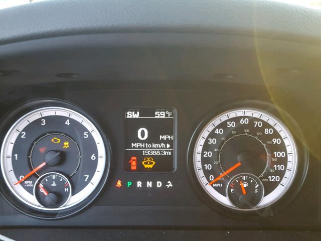 1C6RR6GT7GS147339 - 2016 RAM 1500 SLT ლურჯი ფოტო 8