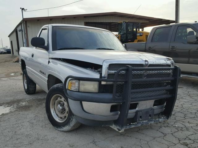 1B7HC16X41S209767 - 2001 DODGE RAM 1500 SILVER photo 1