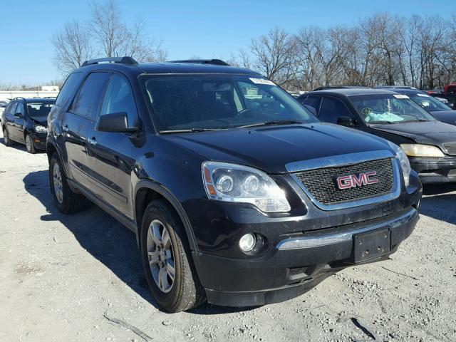 1GKKVPED3CJ402290 - 2012 GMC ACADIA SLE BLACK photo 1