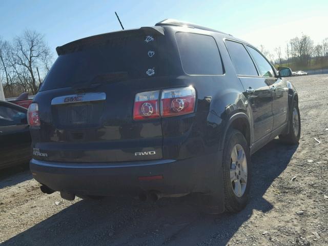 1GKKVPED3CJ402290 - 2012 GMC ACADIA SLE BLACK photo 4