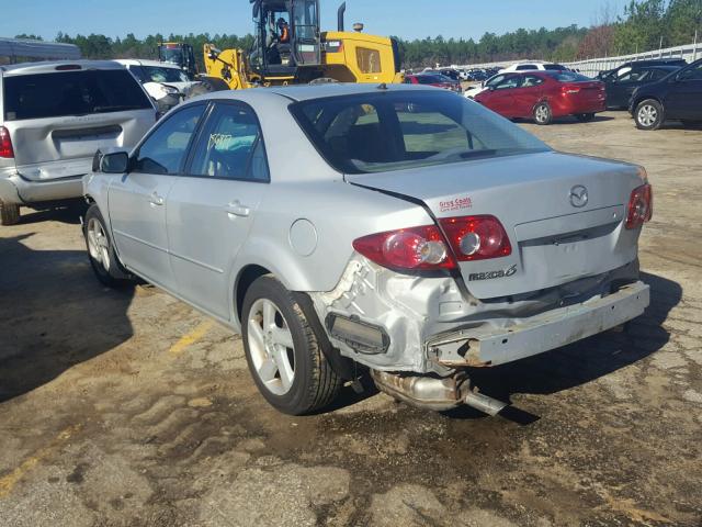 1YVFP80C245N29211 - 2004 MAZDA 6 I SILVER photo 3