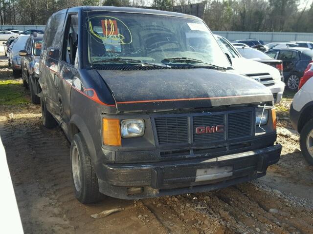 1GTCM15Z6PB531569 - 1993 GMC SAFARI BLACK photo 1