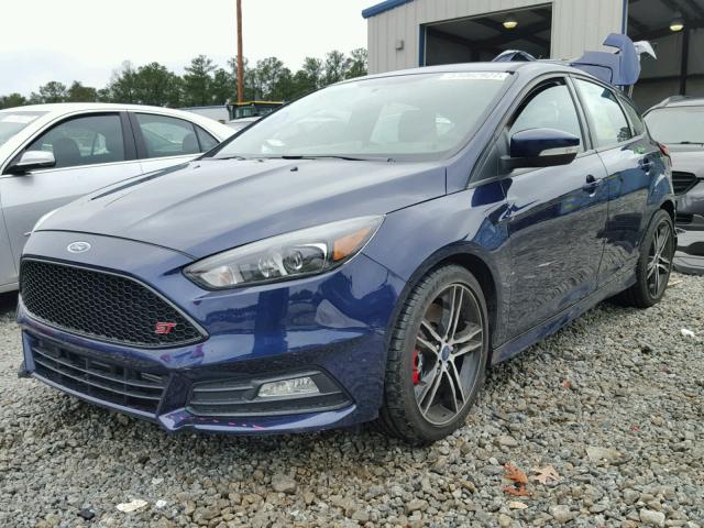 1FADP3L9XHL234297 - 2017 FORD FOCUS ST BLUE photo 2