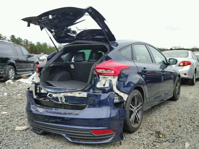 1FADP3L9XHL234297 - 2017 FORD FOCUS ST BLUE photo 4