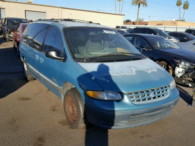 2P4GP44R5XR414235 - 1999 PLYMOUTH GRAND VOYA BLUE photo 1