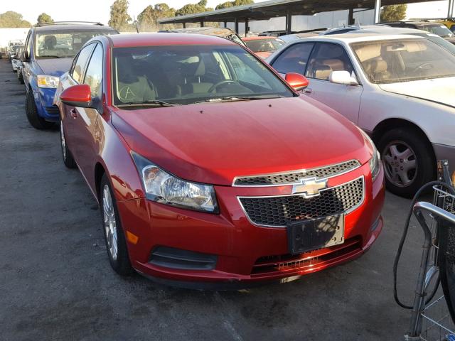 1G1PK5SC9C7134488 - 2012 CHEVROLET CRUZE ECO RED photo 1