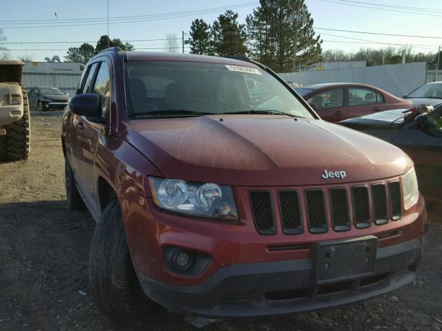 1C4NJDEB6DD240348 - 2013 JEEP COMPASS LA RED photo 1