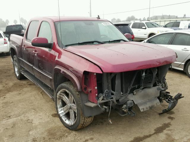 2GCEC13J471558083 - 2007 CHEVROLET SILVERADO RED photo 1