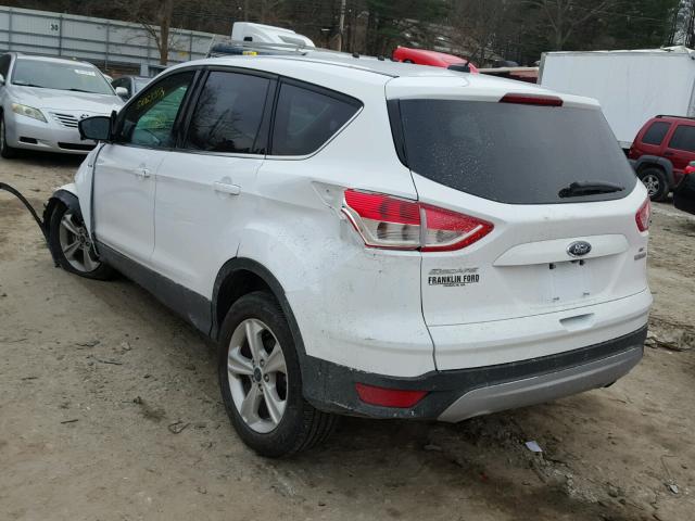 1FMCU0GX0FUB17269 - 2015 FORD ESCAPE SE WHITE photo 3