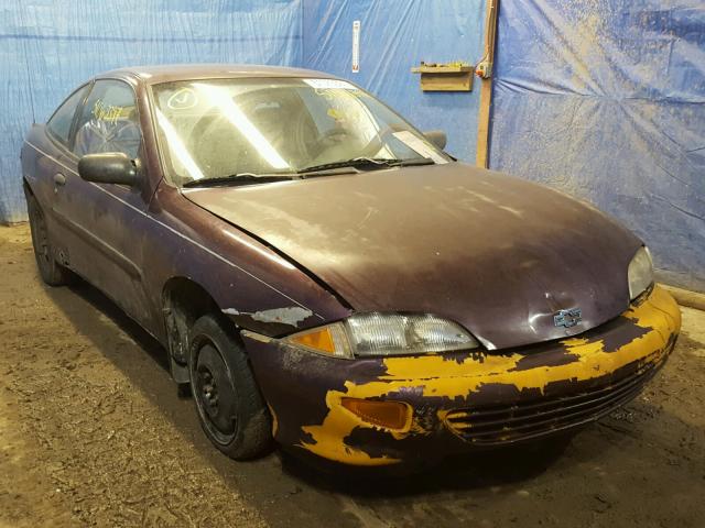 1G1JC1249VM159481 - 1997 CHEVROLET CAVALIER B PURPLE photo 1