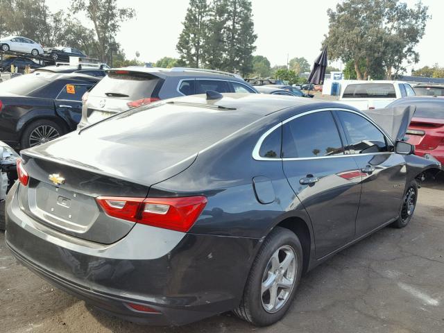 1G1ZB5ST6HF194881 - 2017 CHEVROLET MALIBU LS 石墨色 照片 4