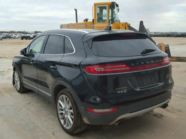 5LMCJ1A90FUJ48270 - 2015 LINCOLN MKC BLACK photo 3